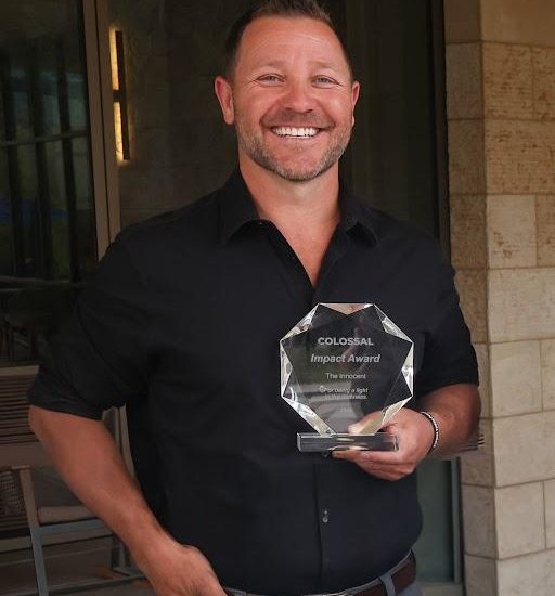 Colossal Honors The Innocent Founder Nate Lewis With Inaugural Colossal Impact Award